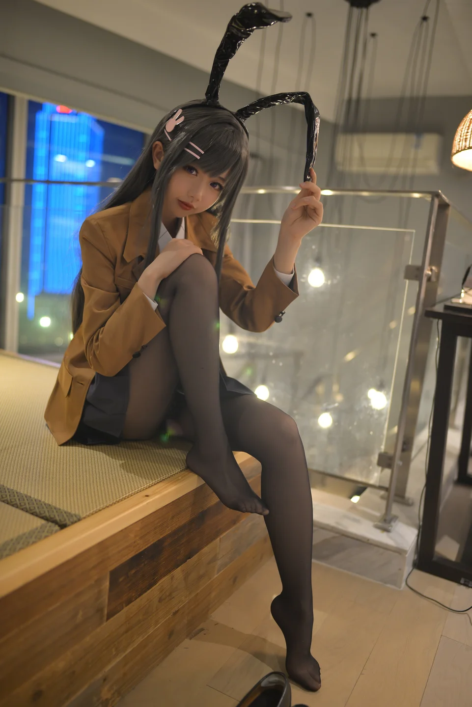 雪琪SAMA - 麻衣制服 兔女郎 [58P]